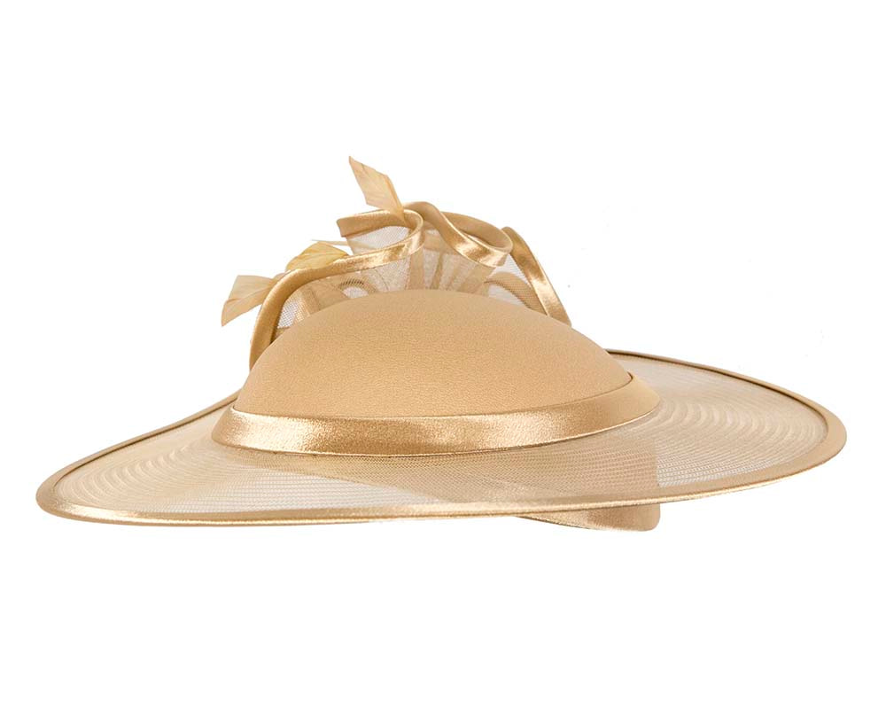 Gold fashion hat custom made to order - Image 3