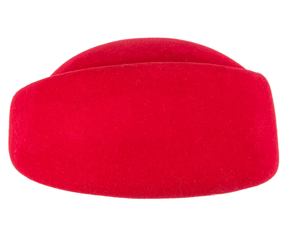 Exclusive red felt ladies winter hat by Max Alexander - Image 3