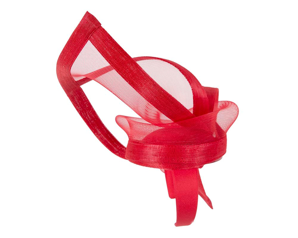 Red fascinator by Fillies Collection - Image 3