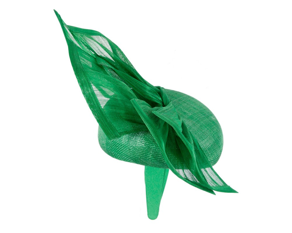 Bespoke green spring racing fascinator pillbox by Fillies Collection - Fascinators.com.au Bespoke green spring racing fascinator pillbox by Fillies Collection - Image 4