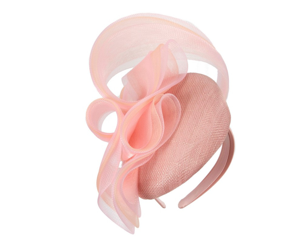 Pink racing pillbox fascinator by Fillies Collection - Image 2