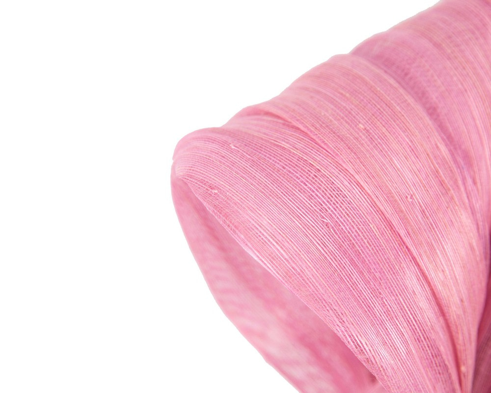 Large dusty pink bow racing fascinator by Fillies Collection - Fascinators.com.au Large dusty pink bow racing fascinator by Fillies Collection - Image 3