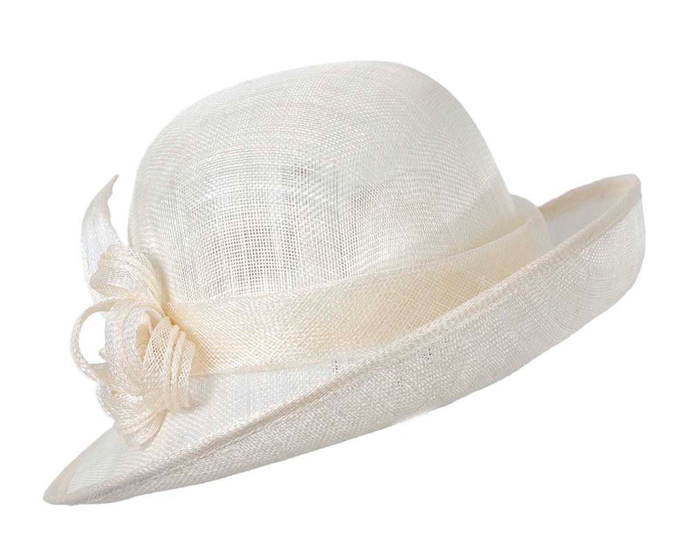 Cream cloche fashion hat by Max Alexander - Image 2