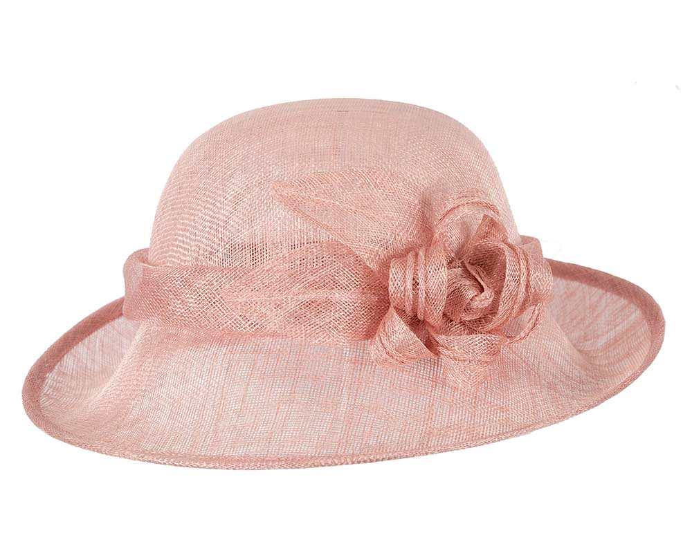 Dusty Pink cloche fashion hat by Max Alexander - Image 6