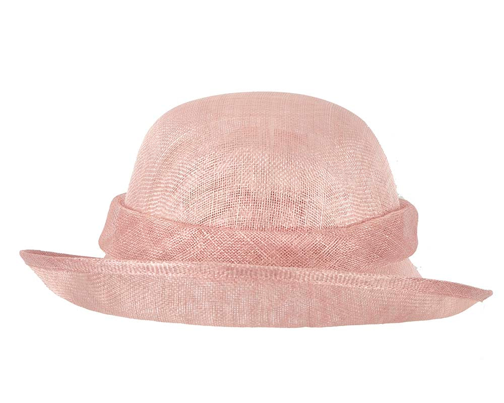 Dusty Pink cloche fashion hat by Max Alexander - Image 4