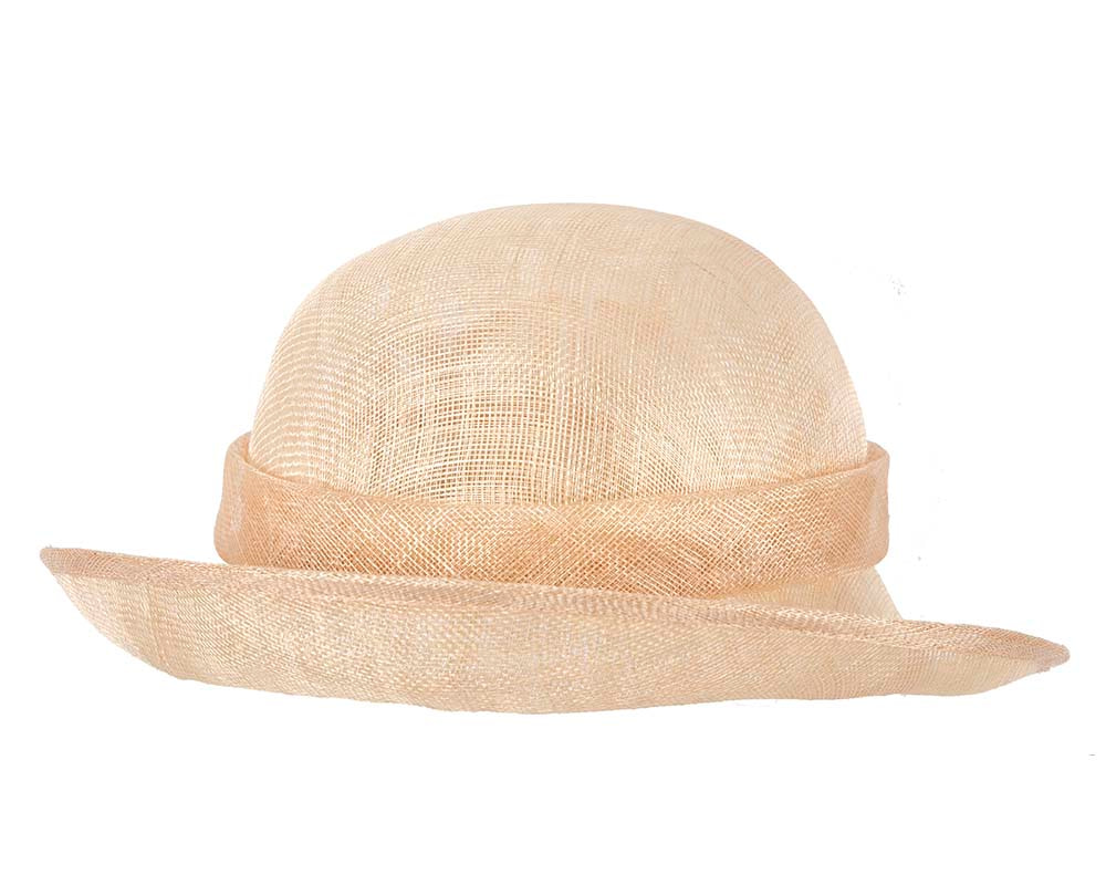 Nude cloche fashion hat by Max Alexander - Image 3