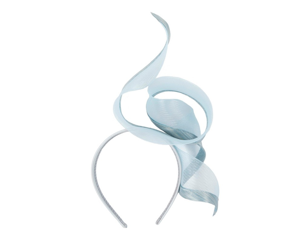 Bespoke light blue racing fascinator by Fillies Collection - Fascinators.com.au Bespoke light blue racing fascinator by Fillies Collection - Image 4
