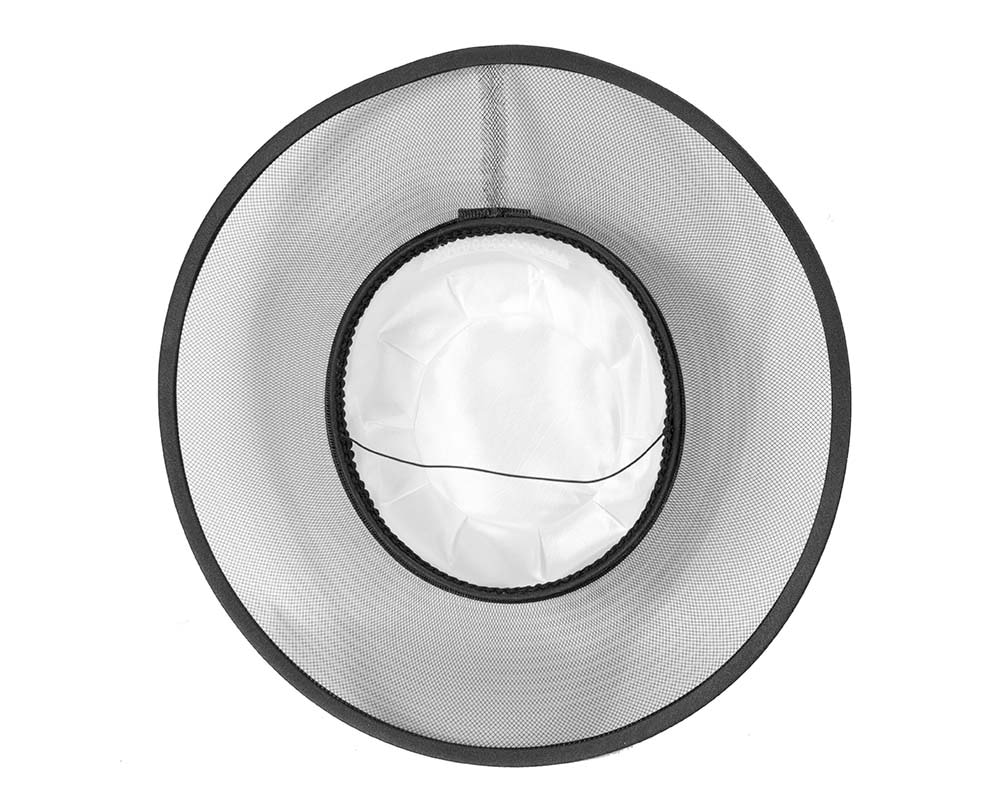 Custom made black boater hat by Cupids Millinery - Fascinators.com.au Custom made black boater hat by Cupids Millinery - Image 5