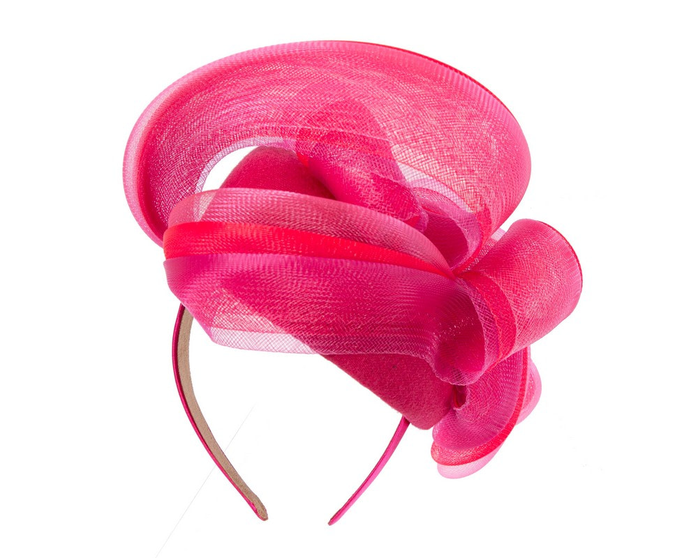 Fuchsia winter racing pillbox fascinator by Fillies Collection - Fascinators.com.au Fuchsia winter racing pillbox fascinator by Fillies Collection - Image 6