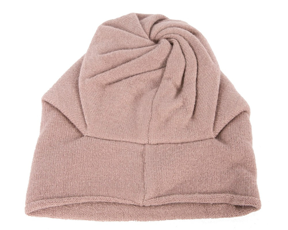 Beige warm wool beanie. Made in Europe - Image 5