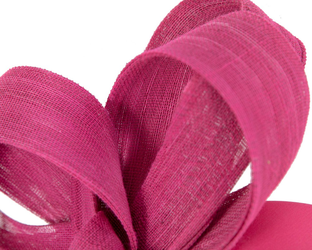 Fuchsia loops racing fascinator by Fillies Collection - Fascinators.com.au Fuchsia loops racing fascinator by Fillies Collection - Image 3