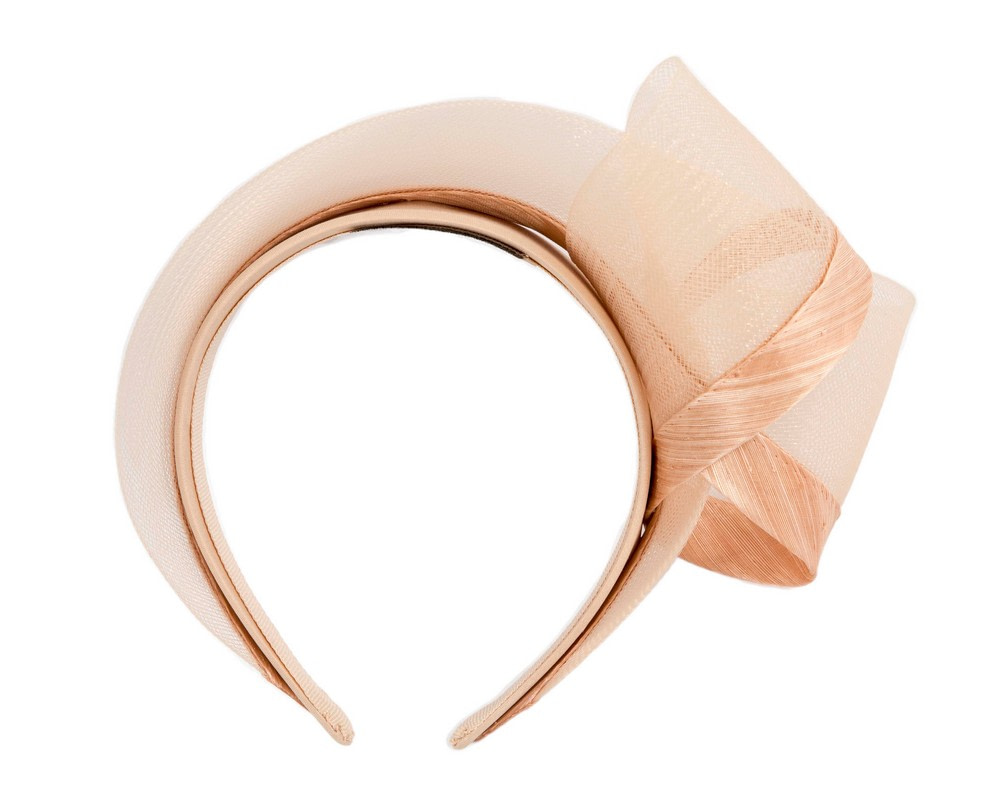 Nude headband fascinator by Fillies Collection - Image 4