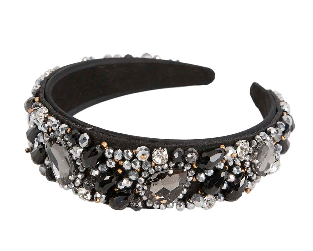 Crystal covered headband fascinator by Max Alexander - Image 4