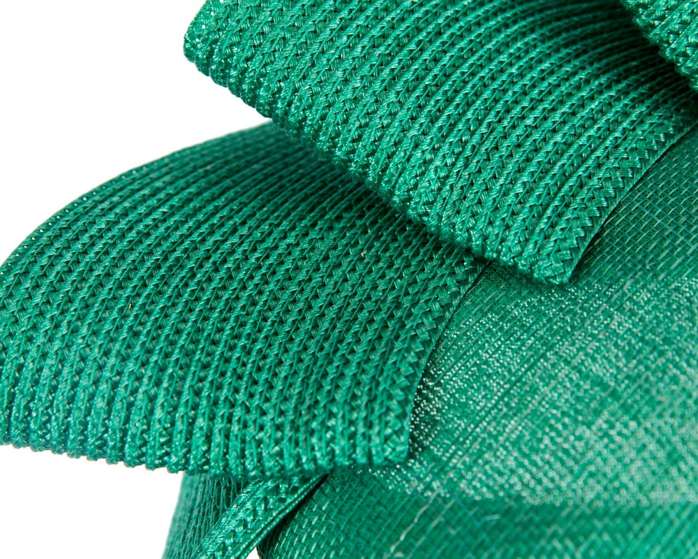 Bespoke teal pillbox fascinator by Fillies Collection - Fascinators.com.au Bespoke teal pillbox fascinator by Fillies Collection - Image 4