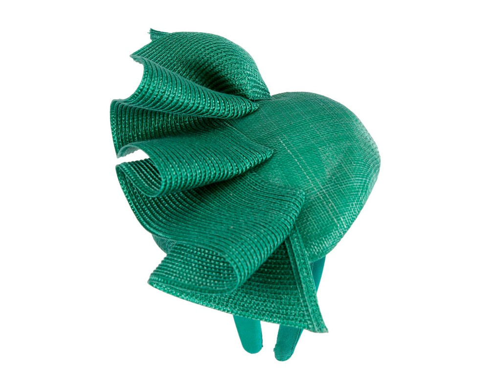 Bespoke teal pillbox fascinator by Fillies Collection - Fascinators.com.au Bespoke teal pillbox fascinator by Fillies Collection - Image 3