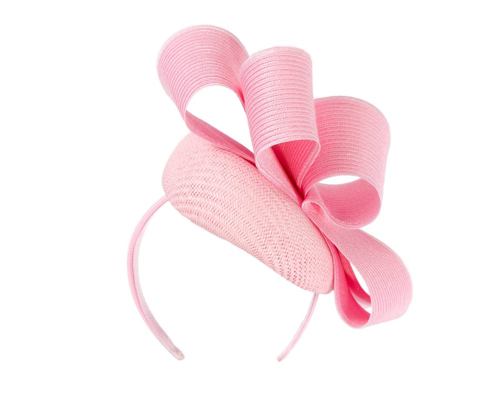 Bespoke pink pillbox fascinator by Fillies Collection - Image 6