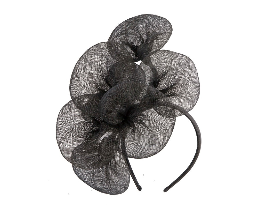 Large sinamay flower fascinator by Max Alexander - Image 2