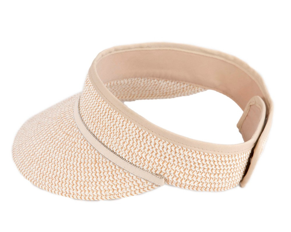 Beige visor hat - Image 3