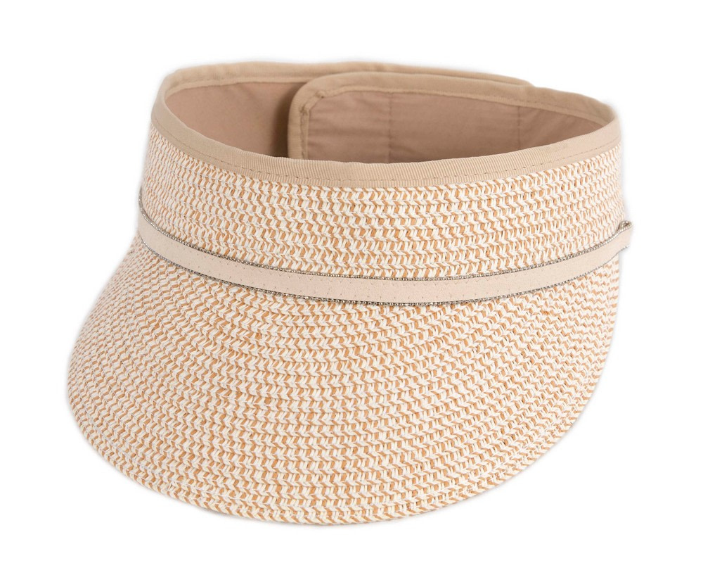 Beige visor hat - Image 2