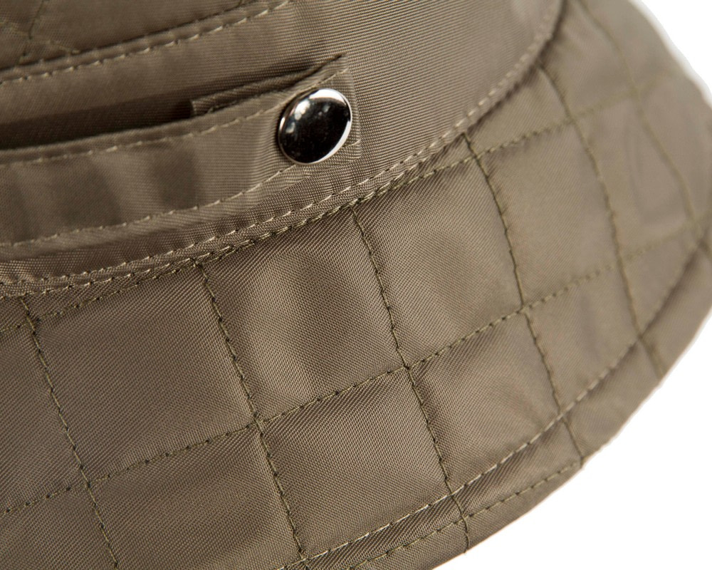 Olive green golf hat by Max Alexander - Image 4