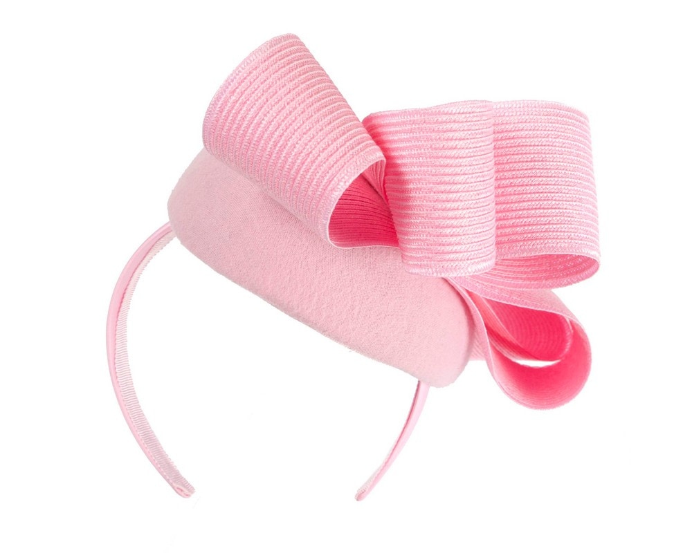 Pink winter racing fascinator by Fillies Collection - Image 6