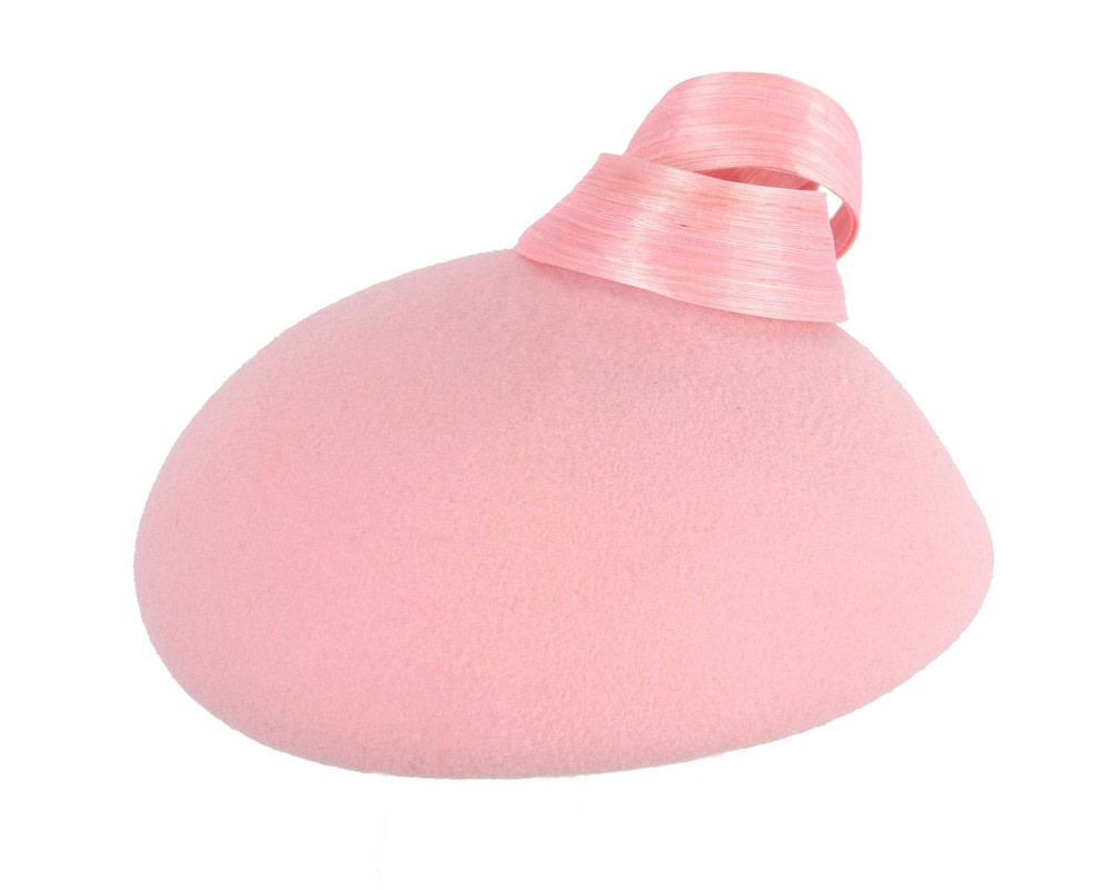 Pink winter felt beret hat by Fillies Collection - Image 3