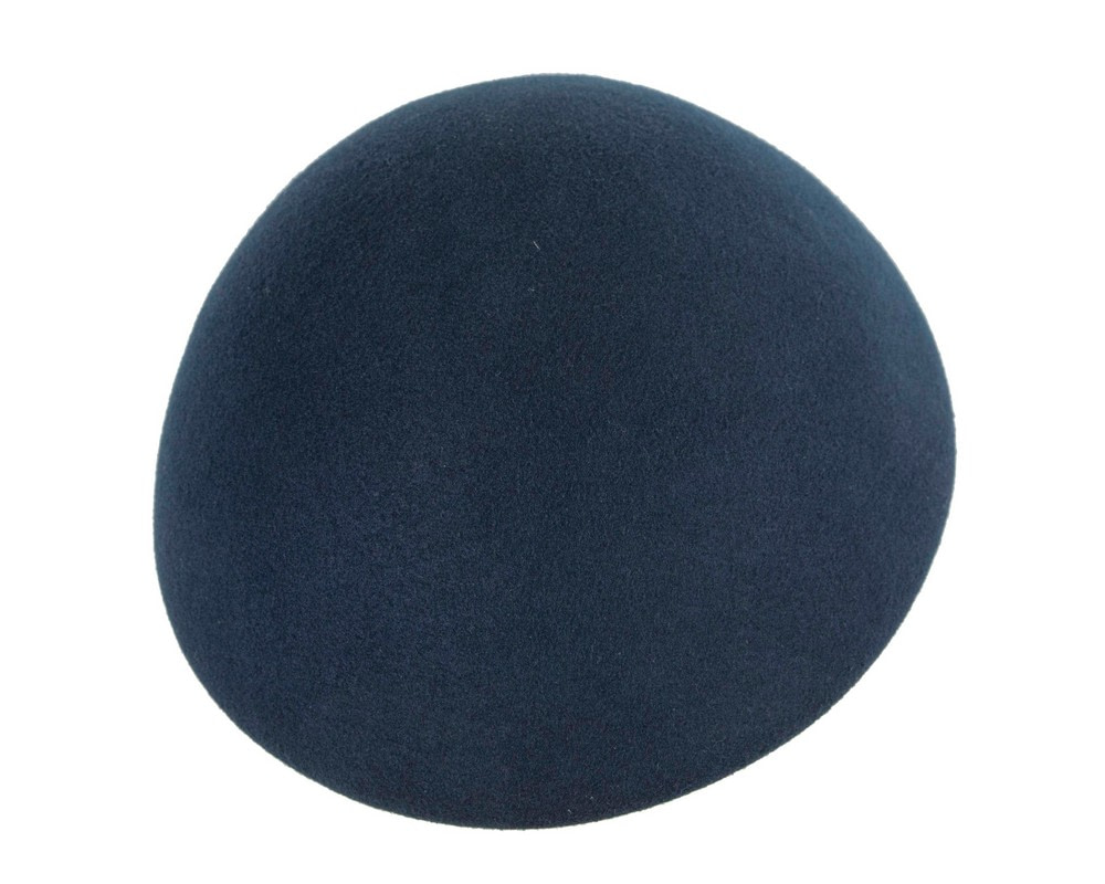 Stylish navy winter fashion beret hat - Image 6