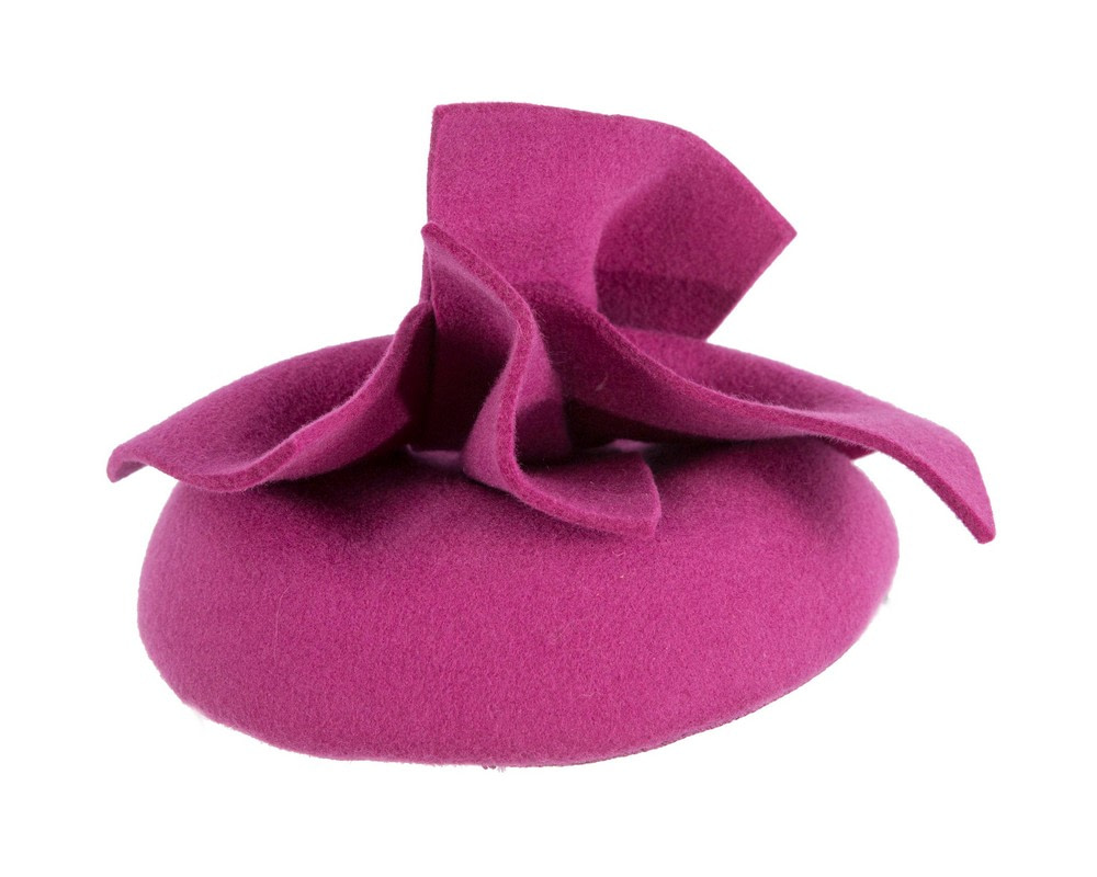 Fuchsia pillbox with bow by Max Alexander - Image 6