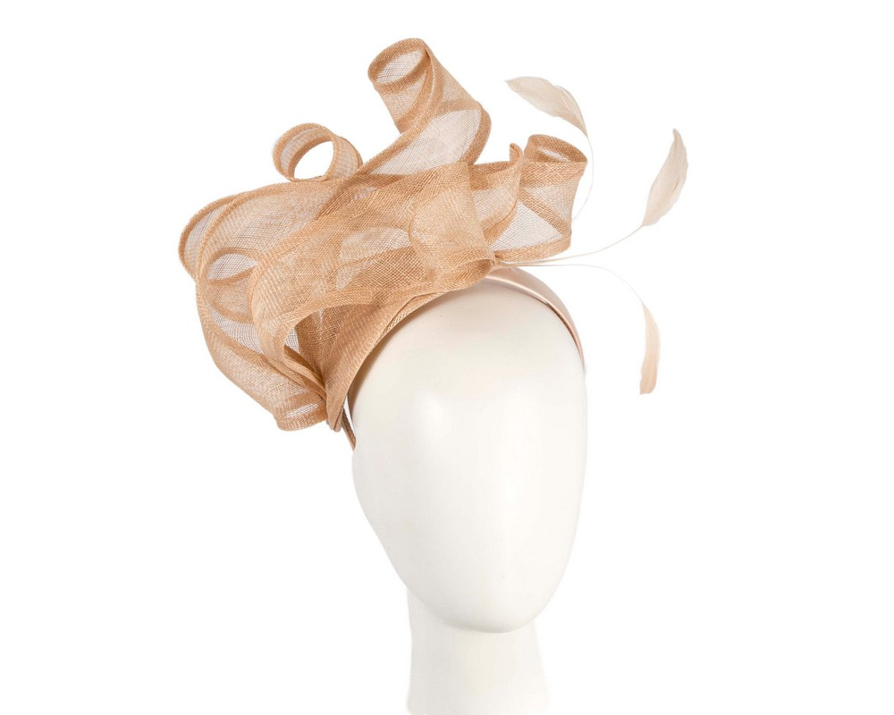 Max Alexander Nude Sinamay Fascinator