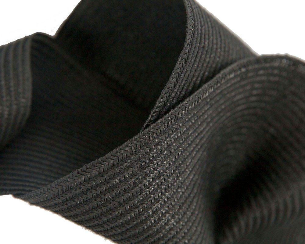 Black wave fascinator by Max Alexander - Fascinators.com.au Black wave fascinator by Max Alexander - Image 3