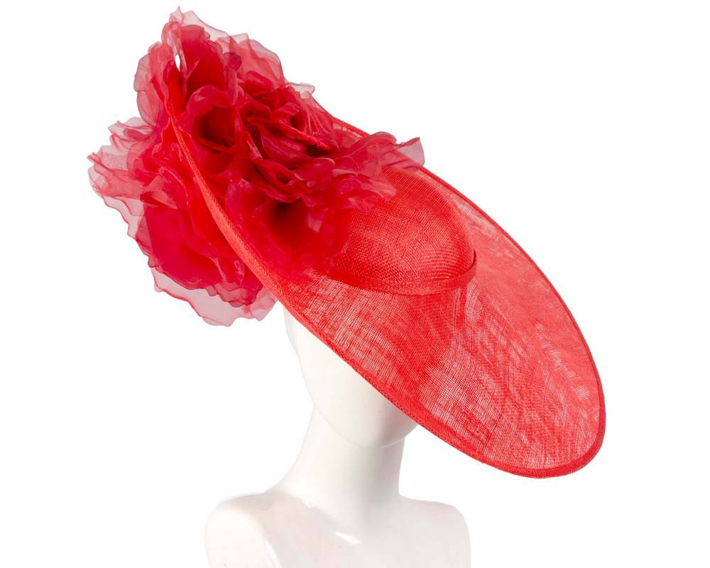 Large red racing hatinator by Fillies Collection