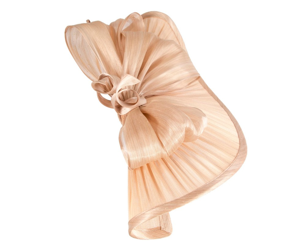 Bespoke nude Australian Made racing fascinator by Fillies Collection - Image 4