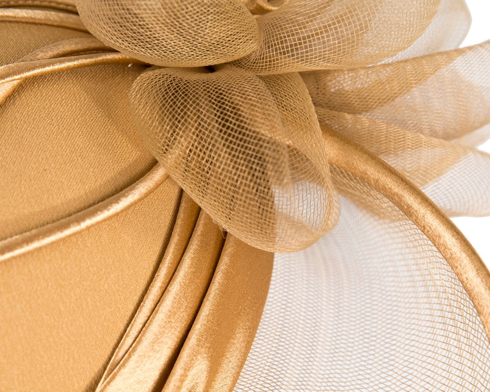 Gold Custom Made Mother of the Bride hat - Image 6