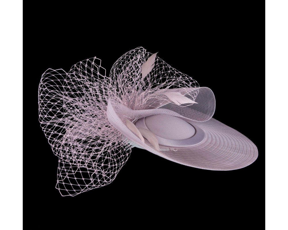 Lilac custom made fascinator hat - Fascinators.com.au Lilac custom made fascinator hat - Image 4