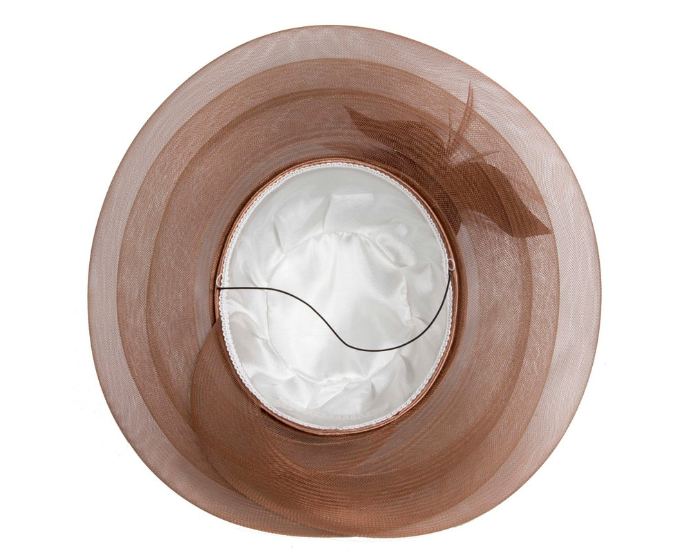 Mocca custom made fashion hat - Image 5