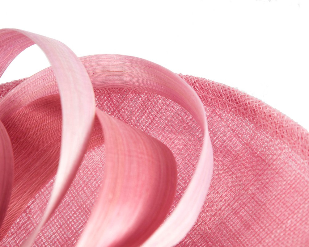 Dusty pink fascinator with loops by Max Alexander - Image 5
