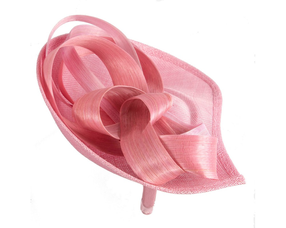 Dusty pink fascinator with loops by Max Alexander - Image 4