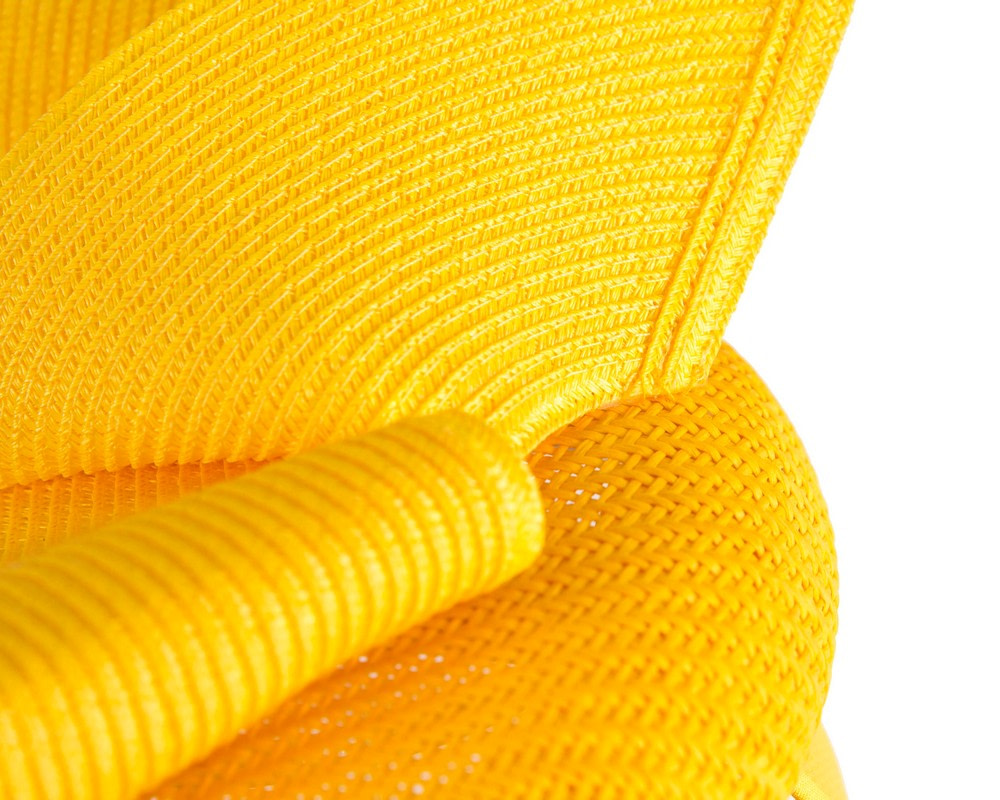 Bespoke yellow pillbox fascinator by Fillies Collection - Fascinators.com.au Bespoke yellow pillbox fascinator by Fillies Collection - Image 5