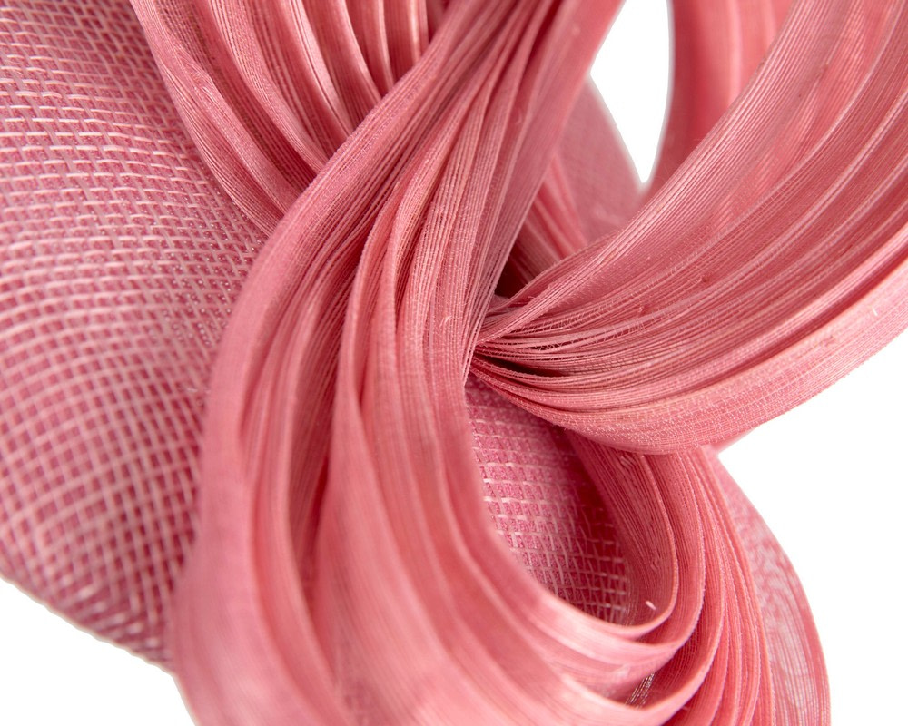 Bespoke dusty pink racing fascinator by Fillies Collection - Fascinators.com.au Bespoke dusty pink racing fascinator by Fillies Collection - Image 5