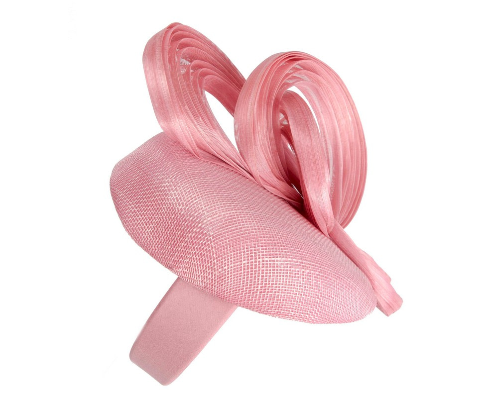 Bespoke dusty pink racing fascinator by Fillies Collection - Fascinators.com.au Bespoke dusty pink racing fascinator by Fillies Collection - Image 4