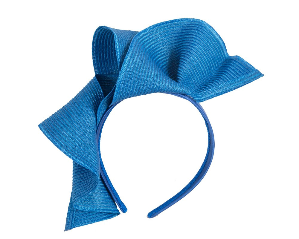 Royal Blue wave fascinator by Max Alexander - Fascinators.com.au Royal Blue wave fascinator by Max Alexander - Image 2