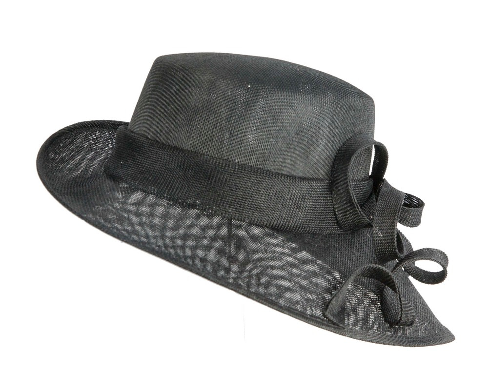 Black ladies fashion hat by Max Alexander - Image 6