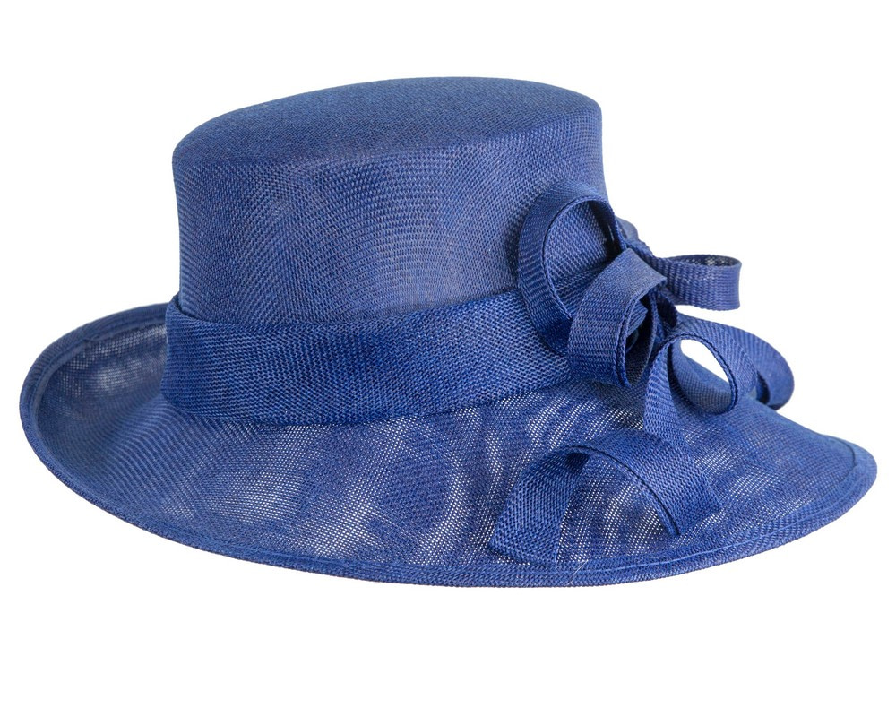 Royal Blue ladies fashion hat by Max Alexander - Image 6