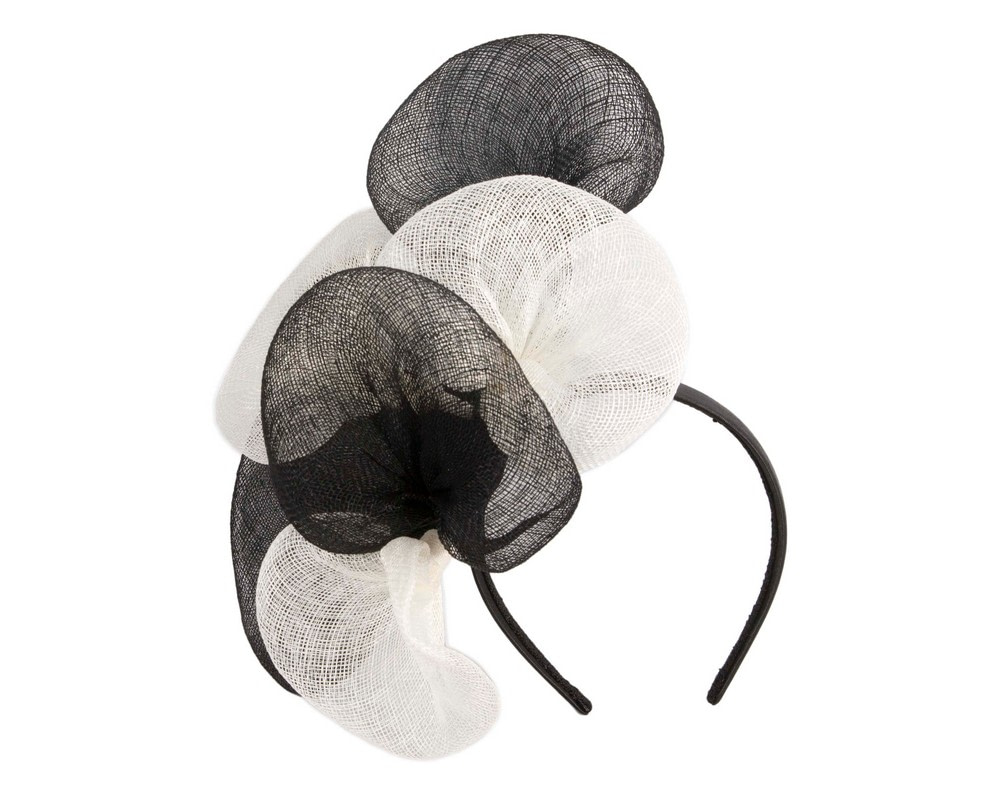 Large sinamay flower fascinator by Max Alexander - Image 2