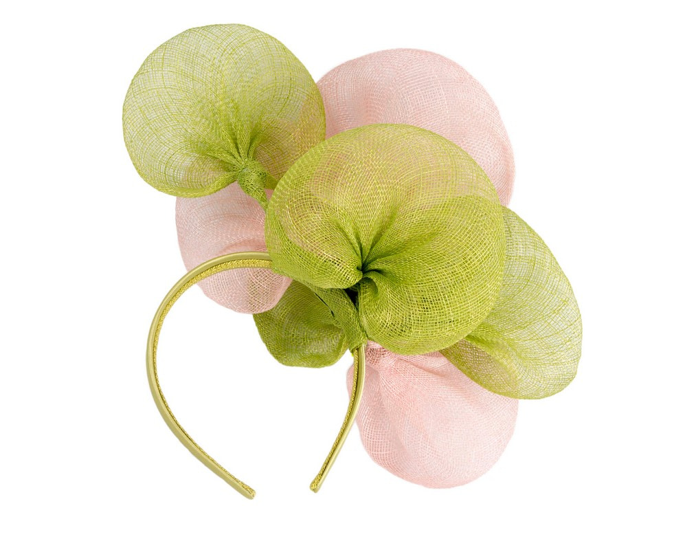 Large sinamay flower fascinator by Max Alexander - Fascinators.com.au Large sinamay flower fascinator by Max Alexander - Image 4