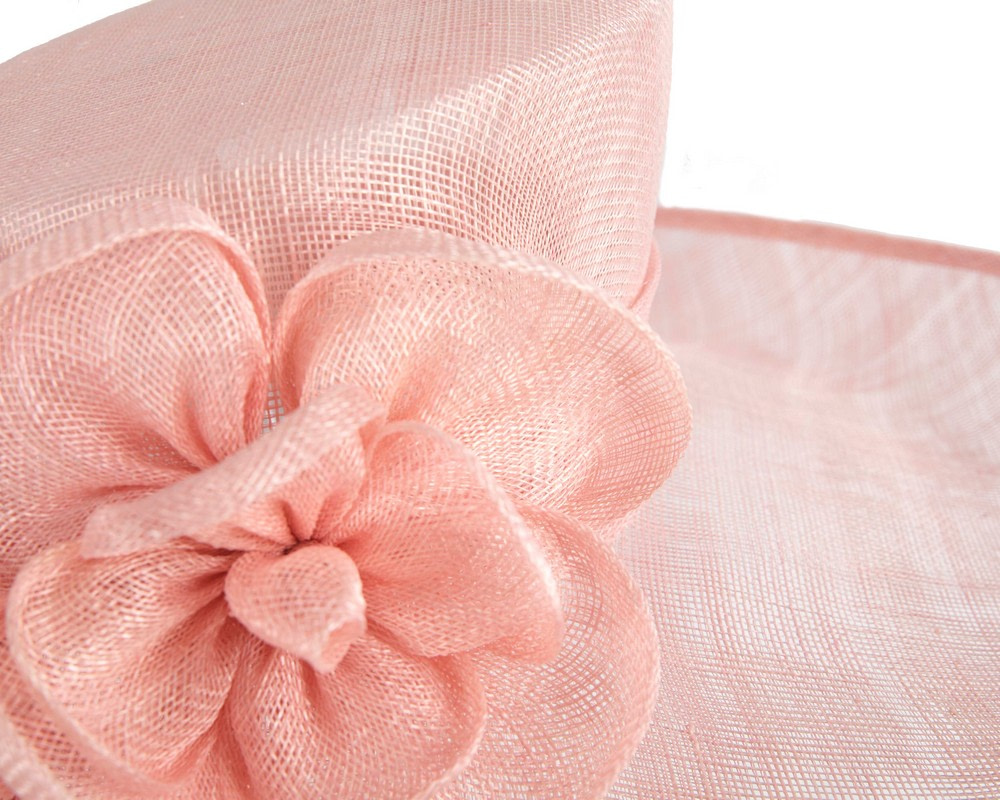 Pink wide brim ladies summer hat - Image 5