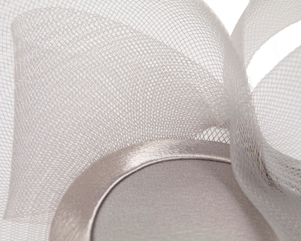 Silver Cocktail Hat - Image 5