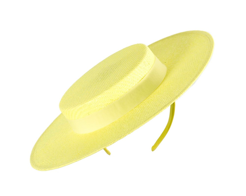 Fluro Yellow Max Alexander Boater Hat - Image 2