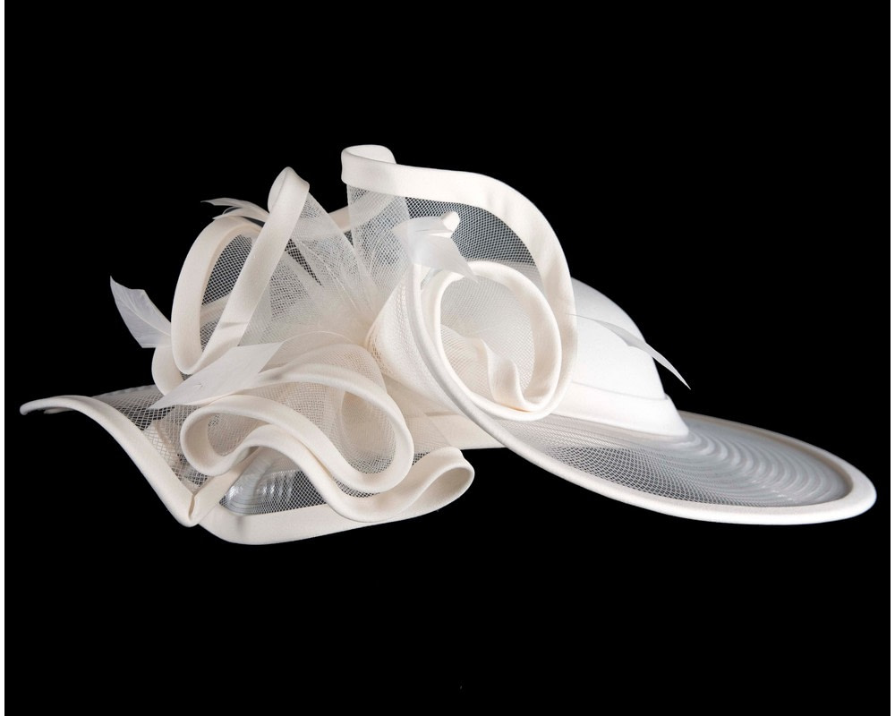 Cream fashion hat custom made to order - Image 8