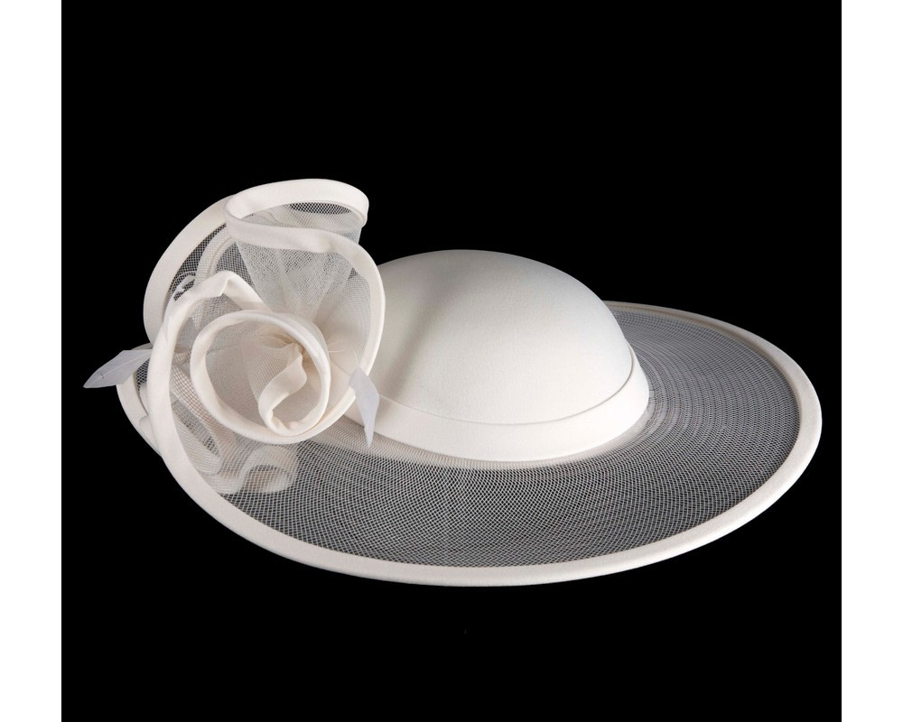 Cream fashion hat custom made to order - Image 5